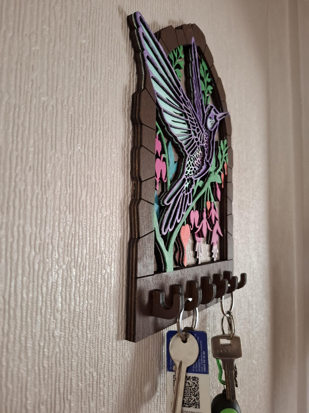 Humming Bird Wall key rack